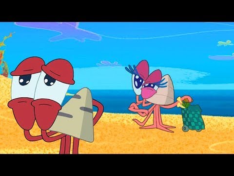 🦀 קומפילציה חדשה מפורסמת של ברני 🌊🌴 קריקטורה זיג ושרקו