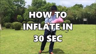 How Easy Is It To Inflate Chill Out Air Lounger?