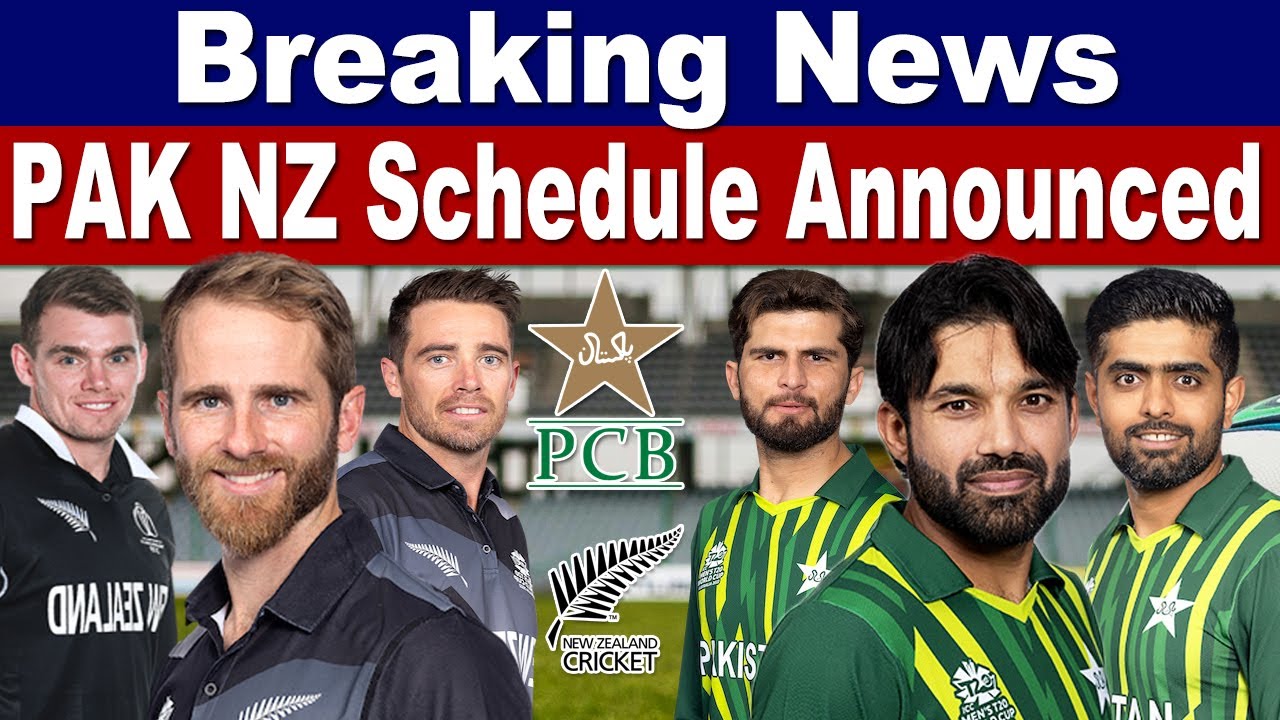 Pakistan Vs New Zealand T20 Series Schedule 2024 Pakistan Vs New Zealand T20 Series Schedule 2024