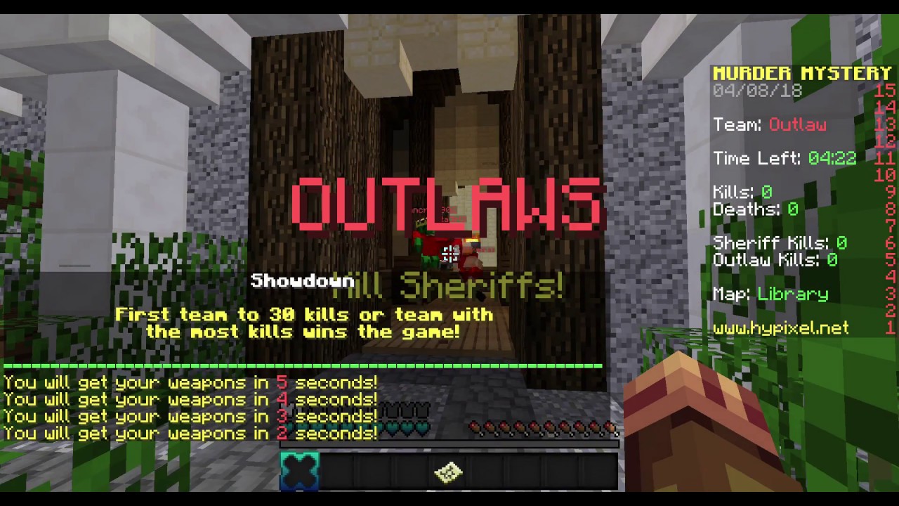 Hypixel Murder Mystery: Showdown Mode