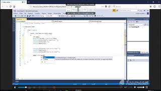 Vídeo tutorial Ejercicio en visual Studio 2017 C#