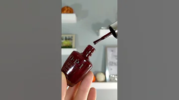 MANICURE AT HOME USING OPI NAIL POLISH Perfect Nails At Home Shorts 