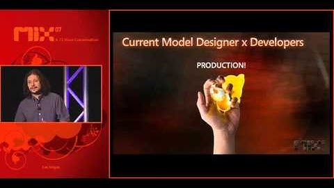 MIX07 Building Rich Web Experience with Silverlight and Microsoft Expression Studio for Designers