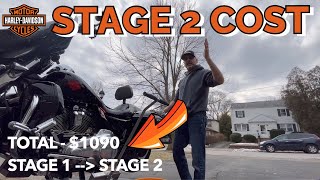 Harley Davidson Stage 2 Cost