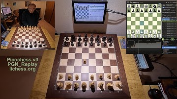 Chess - 1300 Classical Rating on lichess.org - Picochess version 3  / Raspberry Pi 4b