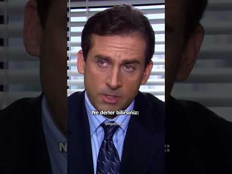 Michael, Dwight'ın ihaneti üzerine felsefik bir konuşma yapıyor / The Office
