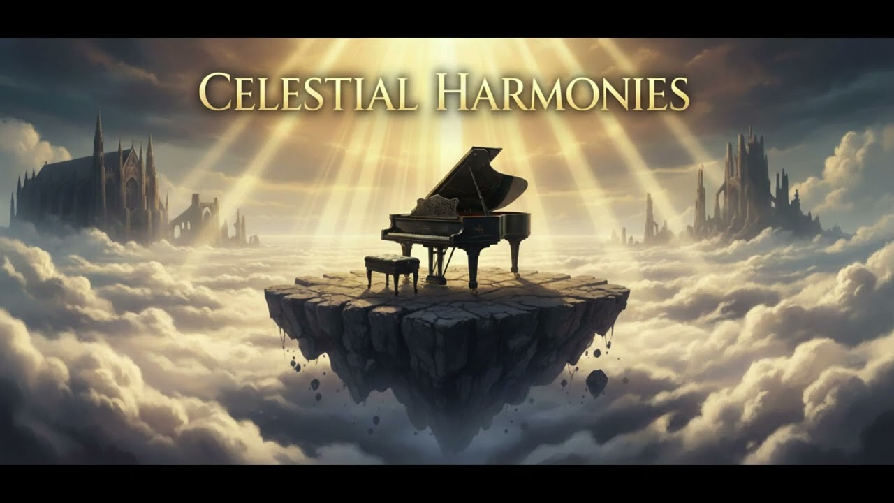 Celestial Harmonies | Epic Cinematic Piano & Soaring Choir (Deep Percussion) | No Heart 