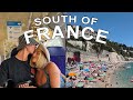 SOUTH OF FRANCE VLOG PT 1! Nice, Monaco, Cannes, Èze, Paloma Beach!!