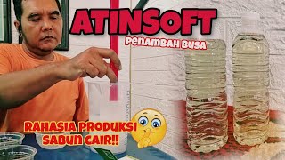 CARA MEMBUAT ATINSOFT CAIRAN PENAMBAH BUSA SABUN CUCI PIRING, DETERGEN CAIR I PAIJO TUTORIAL CHANNEL screenshot 4