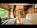 【完成ルームツアー】自作のキャンピングカーがついに完成したので全貌を公開します/Camper Van build room tour