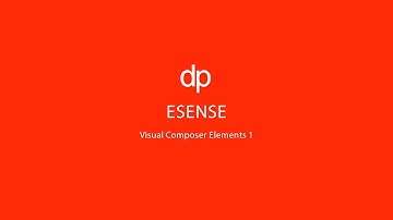 Esense -Visual Composer Elements part 1