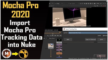 MOCHA 2020 - Import Mocha Pro Tracking Data into Nuke || mocha to nuke II mocha tutorial