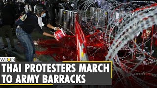 Thai protesters try to storm army barracks | Challenge to King's control over army | World News