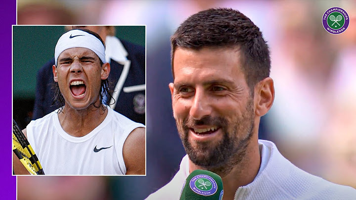 "I'll sit on a beach with Federer and Nadal" | Novak Djokovic On-Court Interview | Wimbledon 2025