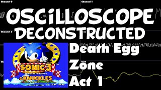 Sonic 3 and Knuckles - Death Egg Zone Act 1 - Oscilloscope Deconstruction