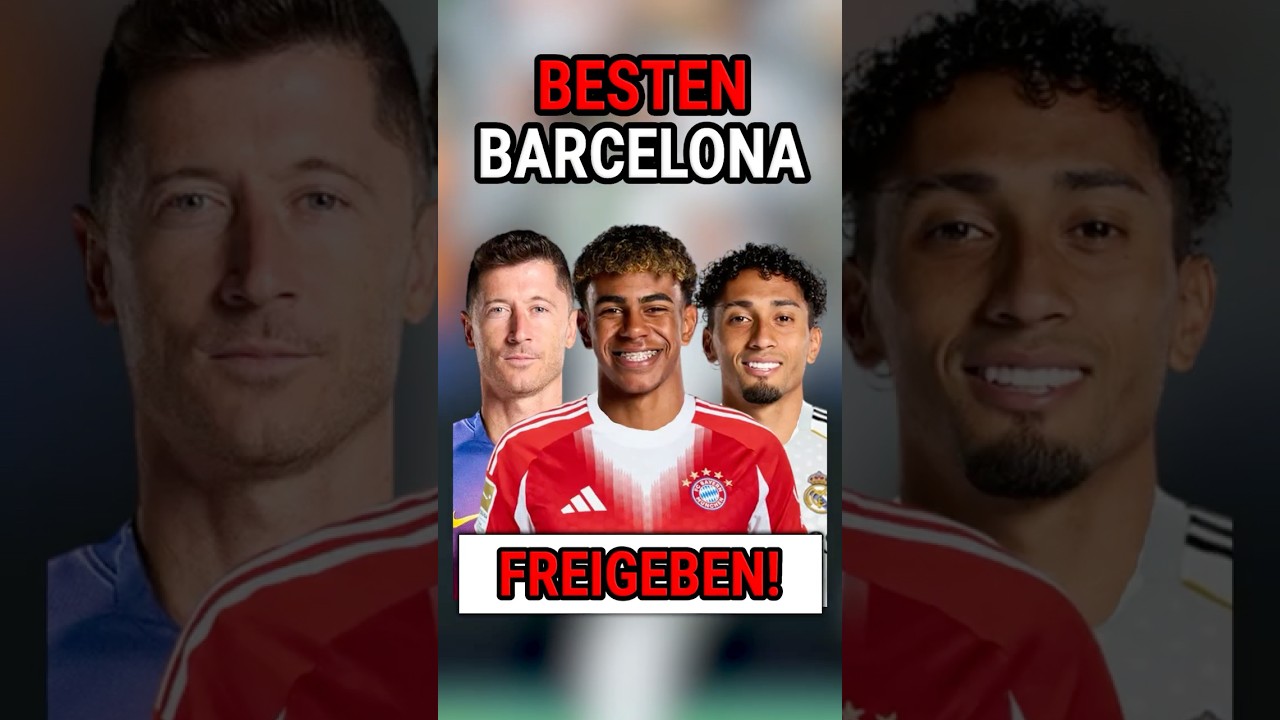 FC Barcelona Spieler in FC 26 freigeben – Wohin wechseln sie?