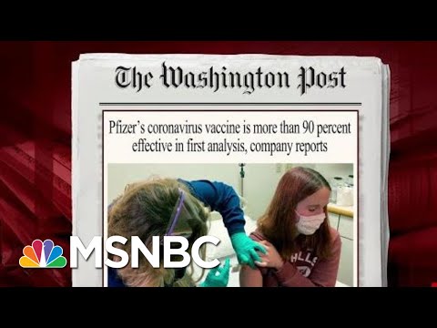 Covid-19 Vaccine 90 Percent Effective In First Analysis, Pfizer Says | Morning Joe | MSNBC