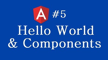 Angular 2 Tutorial - 5 - Understanding Hello World and Components