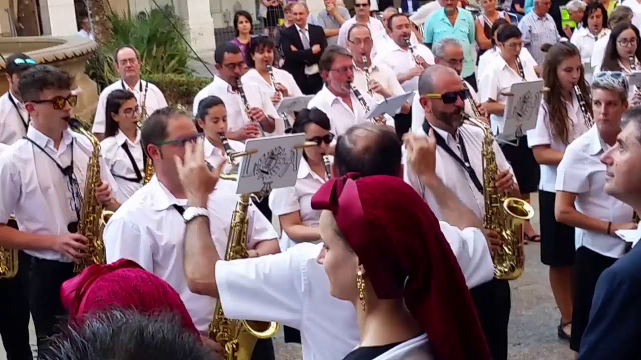 Pasdoble de Tortosa, per la Lira Ampostina. Festes de la Cinta 2017