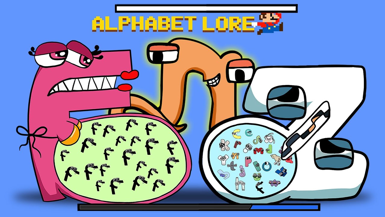 fixing U,X,Y and Z from does Alphabet Lore without the lore videos: :  r/alphabetfriends