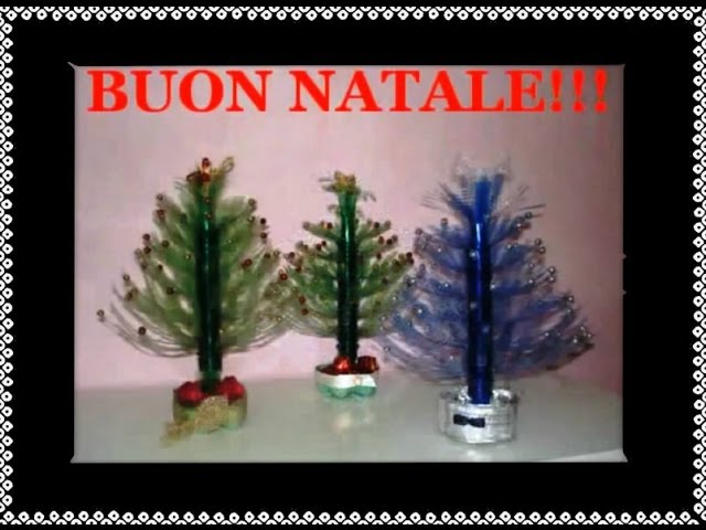 Albero di Natale con bottiglie di plastica Tutorial Riciclo Creativo DIY -  YouTube