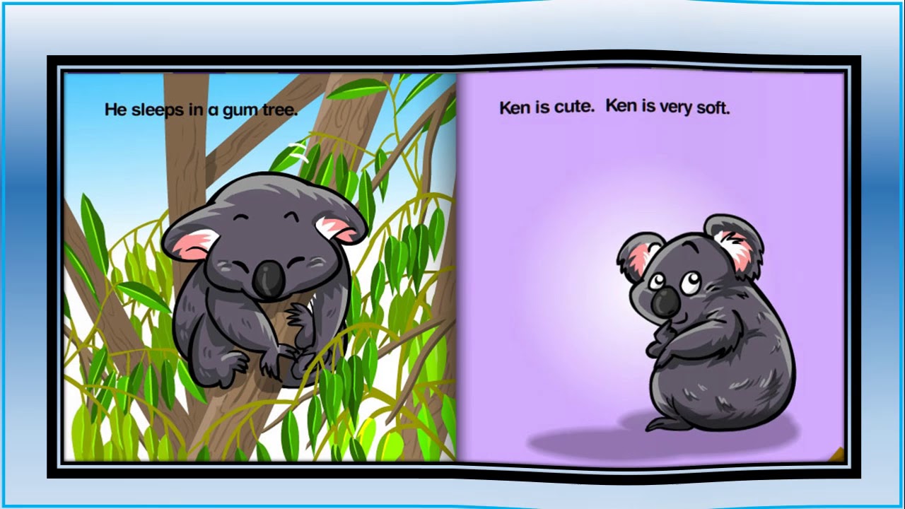 Cuentos infantiles en ingles. "Ken the Koala" - YouTube