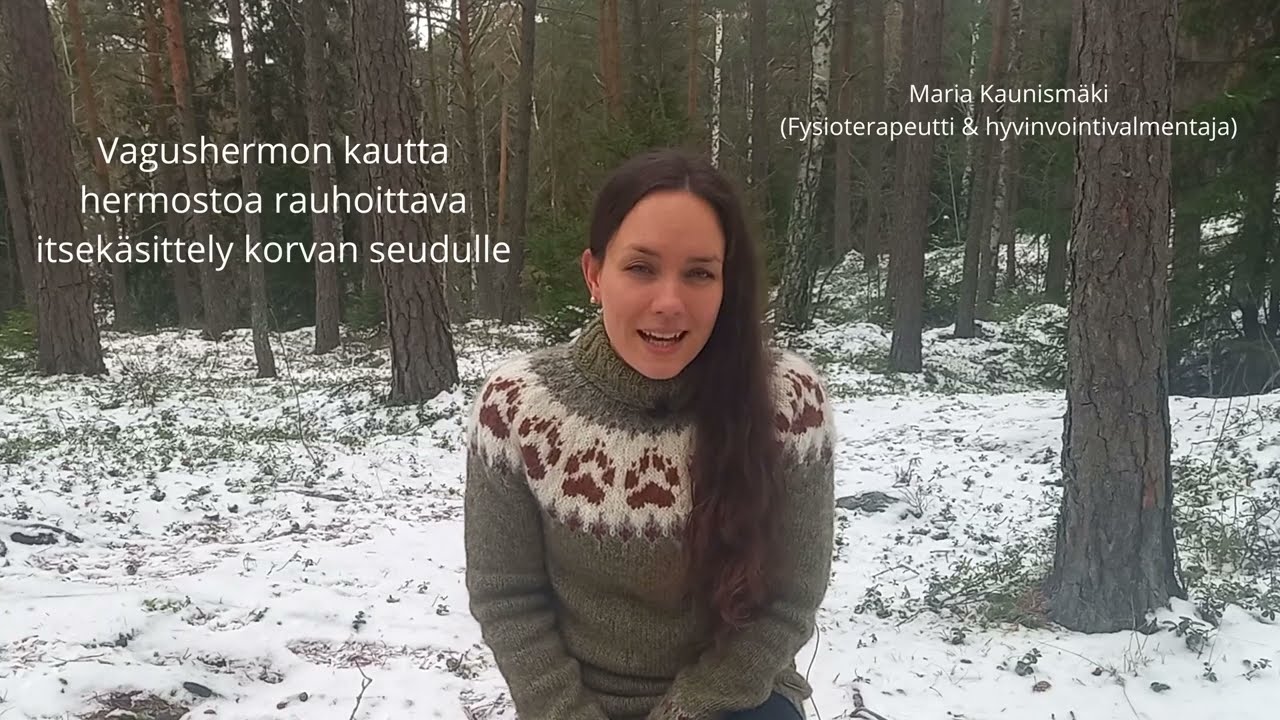 Vagushermon kautta hermostoa rauhoittava itsekäsittely
