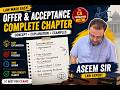 🔥 Offer, Acceptance &amp; Agreement | Complete Contract Law in One Shot | Aseem Sir Day 4