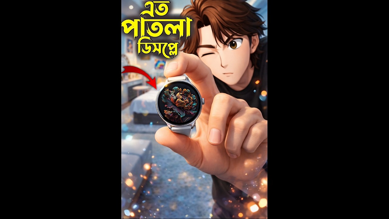 এত পাতলা Smart watch জিবনেও দেখি নাই 🤯