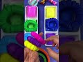 ASMR color sorting|Rainbow Colors Satisfying video#cute#satisfying#funny
