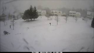 Lancaster NY 3/12/14, Second Blizzard of the year!