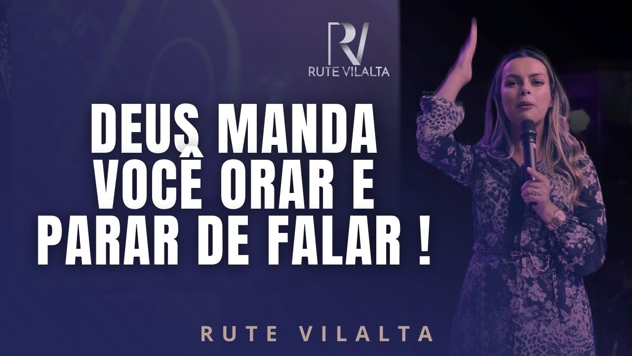 Eita Glória !!!! Recebe essa Palavra do CÉU para tua vida, VOCÊ PRECISA OUVIR ISSO ! | Ruth Vilalta