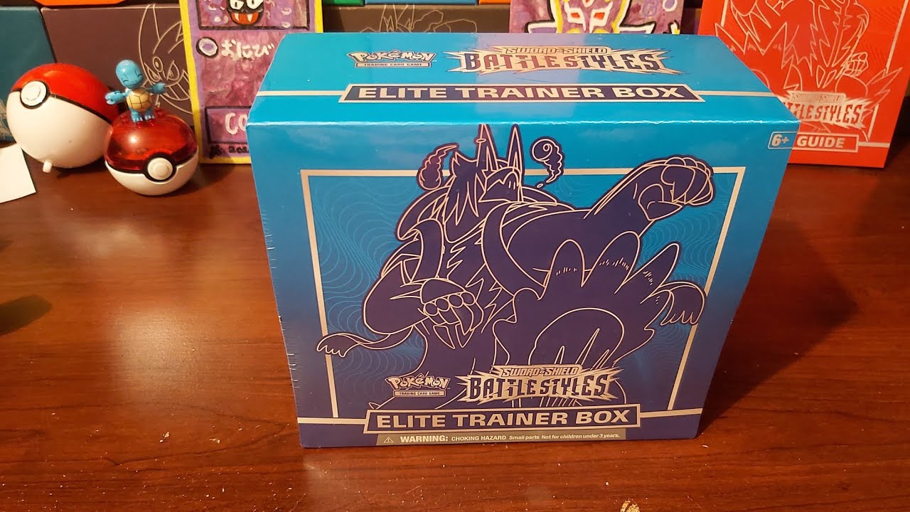 Battle styles ETB opening - YouTube