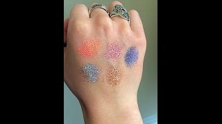 Violet Voss Glitter Swatches