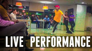 Live Hiphop Dance Performance On Slowly Slowly / Boht Boht Hard Song || Guru Randhawa X EmiwaY
