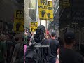 US protesters demand sanctions on Israel outside UN headquarters