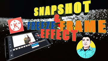 Snapshot Photo Freeze Frame Effect | Snapshot Freez Effect Kinemaster | KINEMASTER TUTORIAL 2020