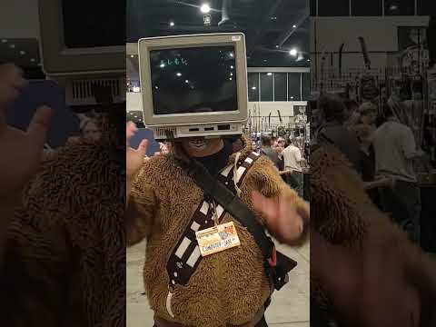 TV? Computer? #animazement #2023 #raleigh #tvhead #computerhead