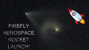 Firefly Aerospace Alpha Rocket Launch from Vandenberg SFB 🚀 | FLTA003 (Victus Nox) | Sept. 14, 2023