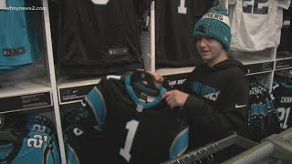 Kid who got Cam Newton football is all grown up now
