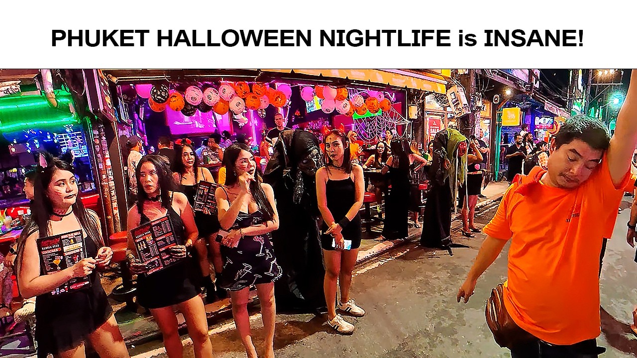 👻 Halloween Night on Bangla Road | Phuket's Craziest Nightlife! 🇹🇭