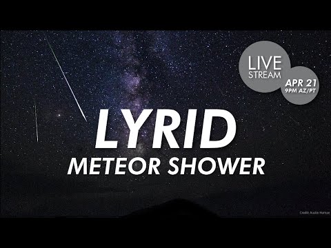 Lyrid Meteor Shower at Lowell Observatory | Lyrids 2021