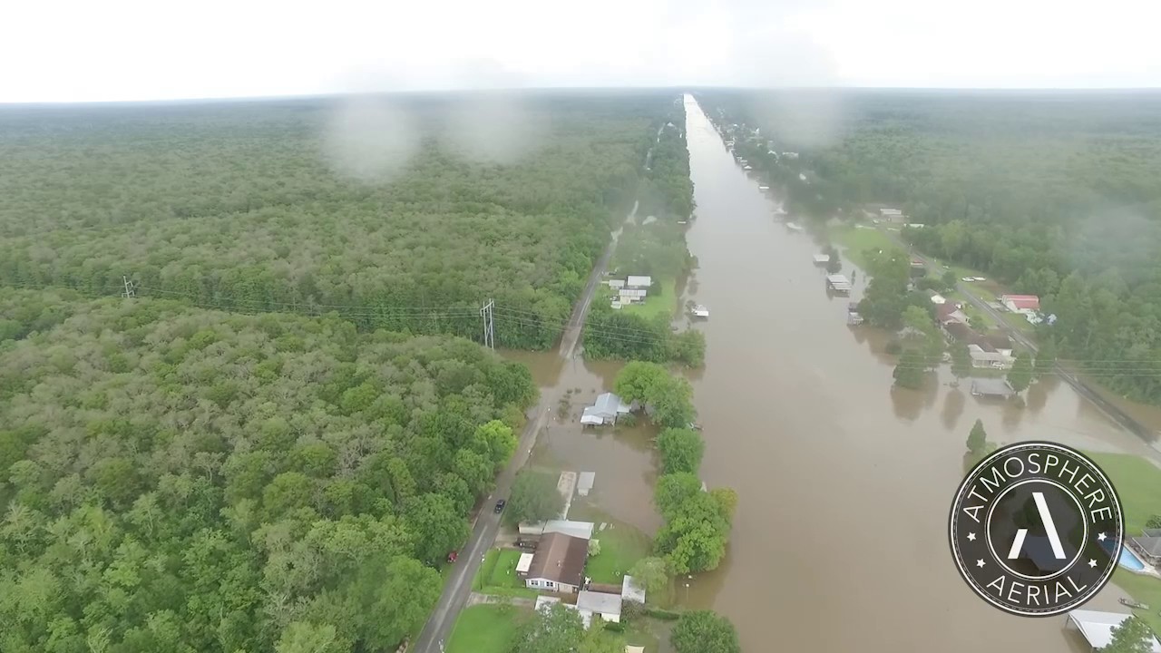 080_Atmosphere Aerial_Amite River Flood 20160819_003 YouTube