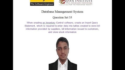 Database Management System Question Set 35