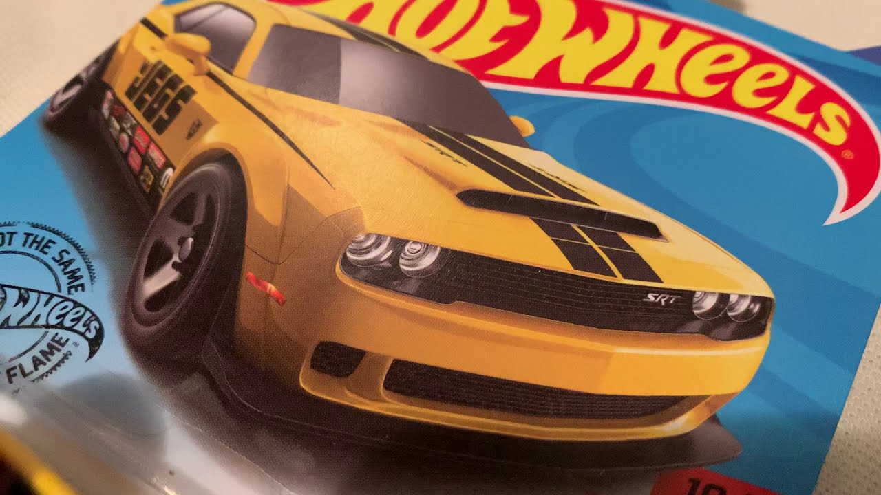 Hot Wheels 2018 Dodge Challenger SRT Demon (2020 Muscle Mania | Jegs)