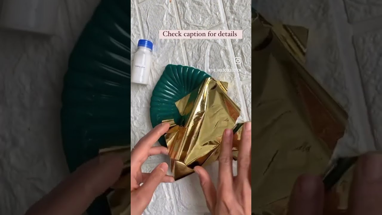 How To Stick Foil On Any Base Resin Gold Diy