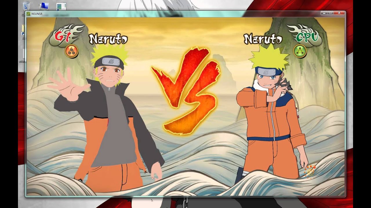Naruto Storm Revolution Pc MOD Naruto Damage Clothes and Six Path Eyes