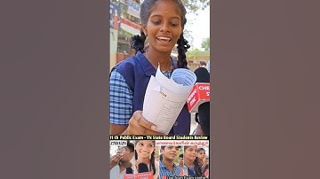 🔴TN 11th Public Accountancy Exam Student Review |State Board 2025|Easy or Tough?|