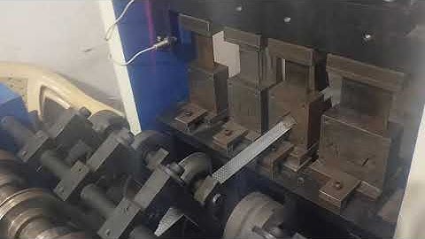 False Ceiling Channel Making Machine