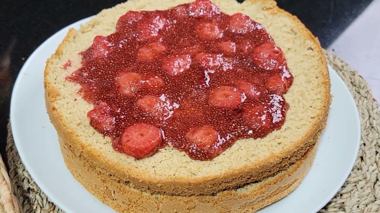 كيك  ايمي الشهير صحي  واسفنجي بدون سكر بدون جلوتين ولادهون يناسب#الدايت والسكريين